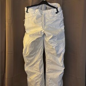 Columbia White Snow Pants